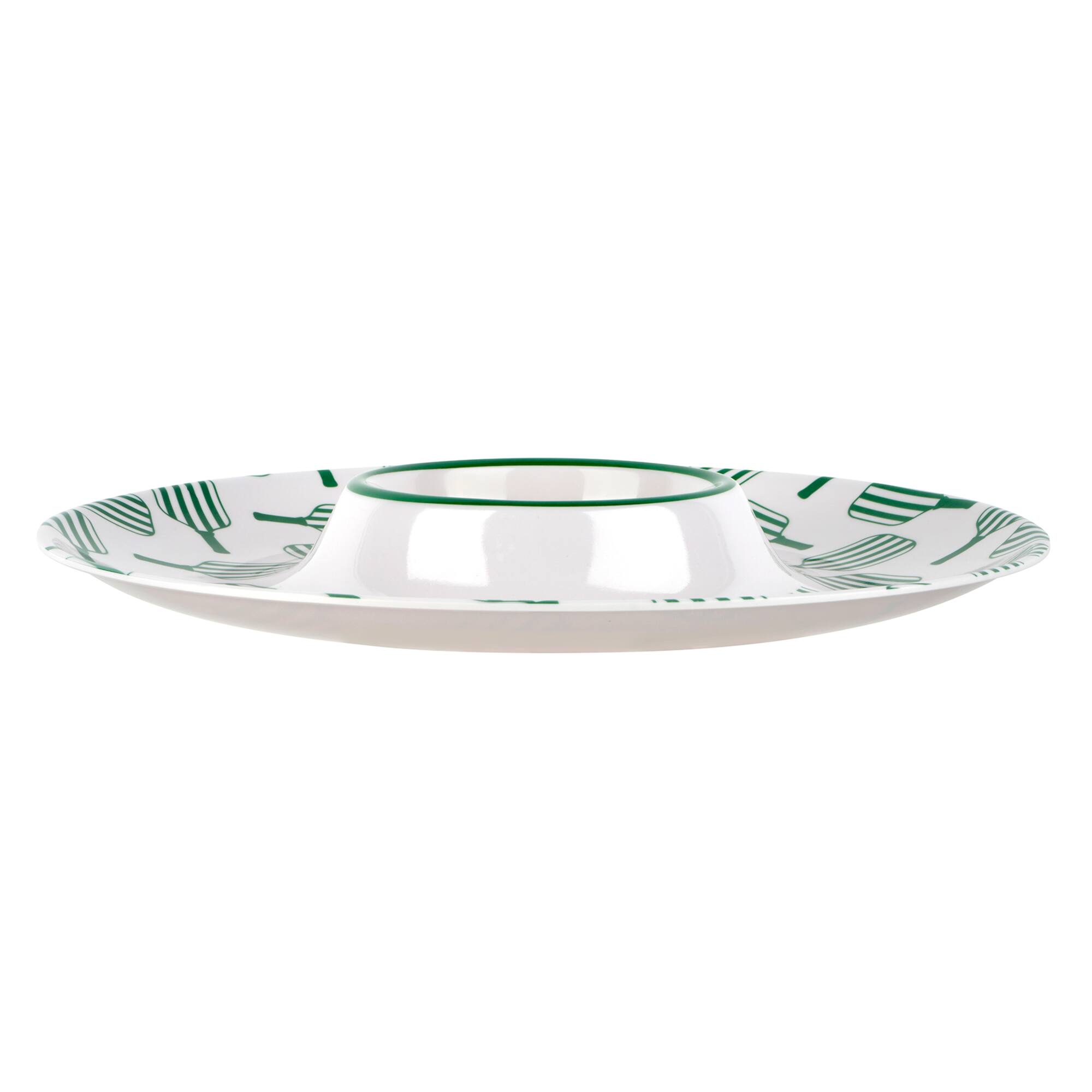 Cocktail Court 12.75" Pickleball Melamine Chip & Dip Set by Celebrate It™